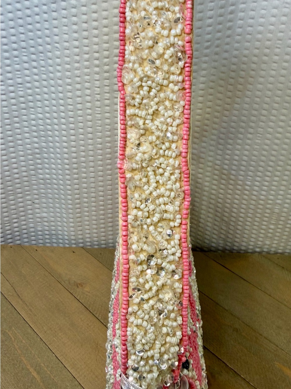 Viral Beaded Flamingo Bag w/Flamingo Bag Charm!! - Picture 5 of 9